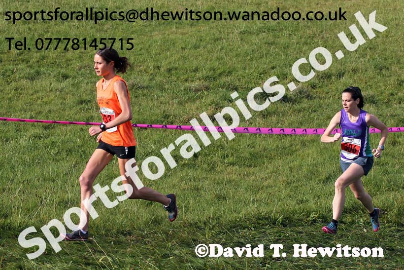 Senior womens start, North East Harrier League, Cramlington. Photo: David T. Hewitson/Sports for All Pics